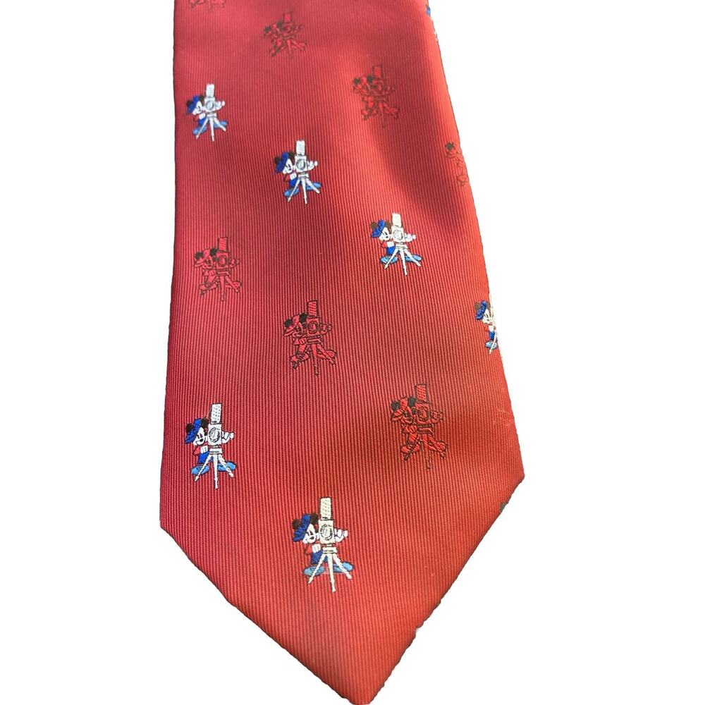 Vintage Balancine "The Tie Works" Mickey Mouse Tie. Made In USA. Nice